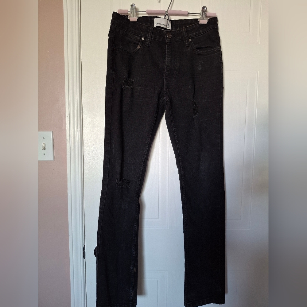 Paper Denim & Cloth Black Slim Jeans